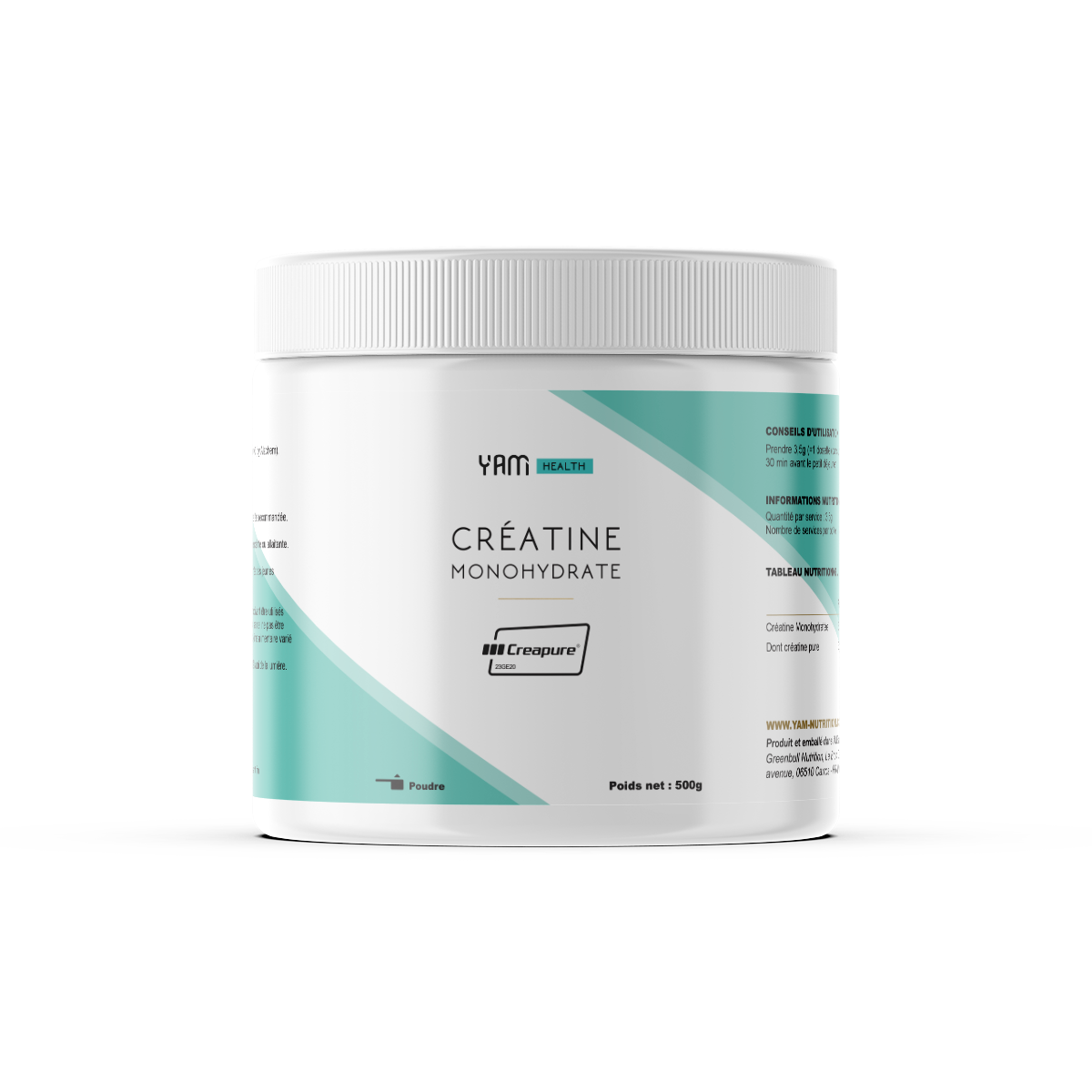 CRÉATINE MONOHYDRATE (poudre)